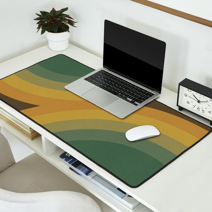 Double Rainbow #2 Desk Mat Gallery Image 2