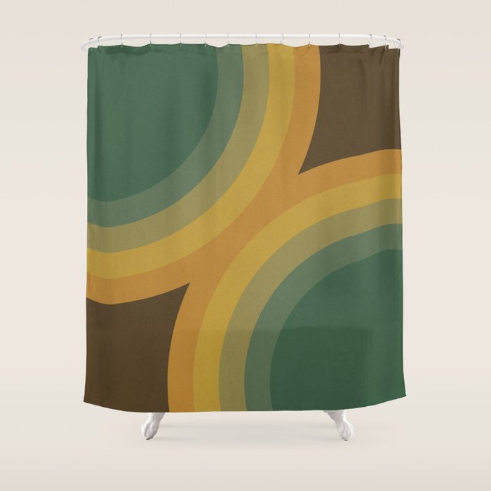 Double Rainbow #2 Shower Curtain Gallery Image 1
