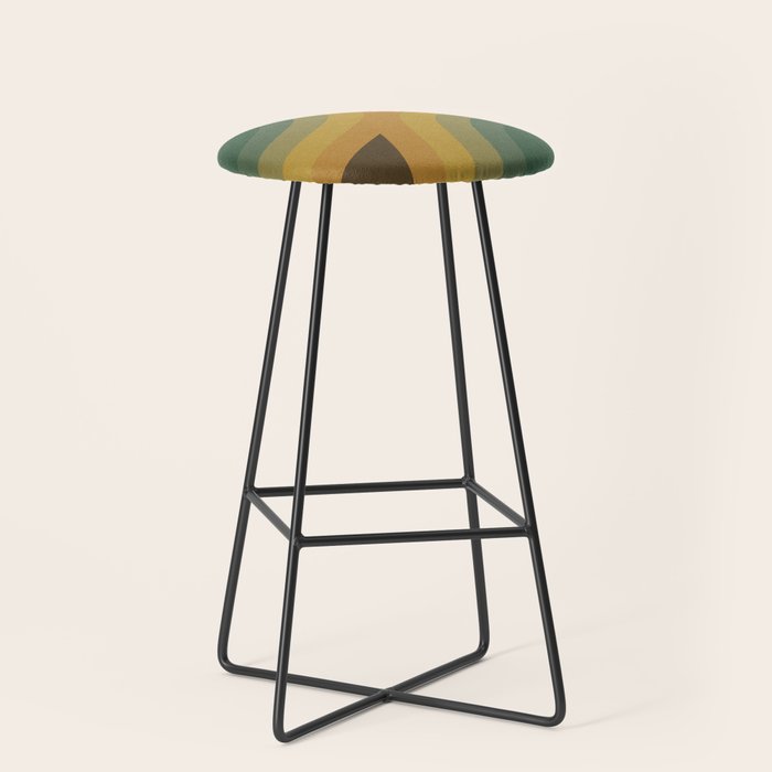 Double Rainbow #2 Stool Gallery Image 1