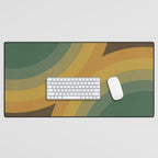 Double Rainbow #2 Desk Mat Gallery Image 1