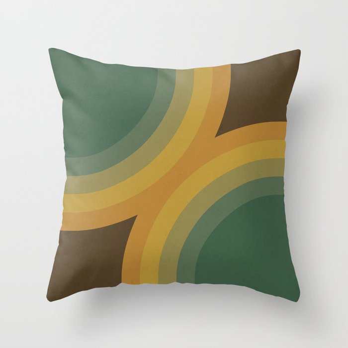 Double Rainbow #2 Throw Pillow Gallery Image 1