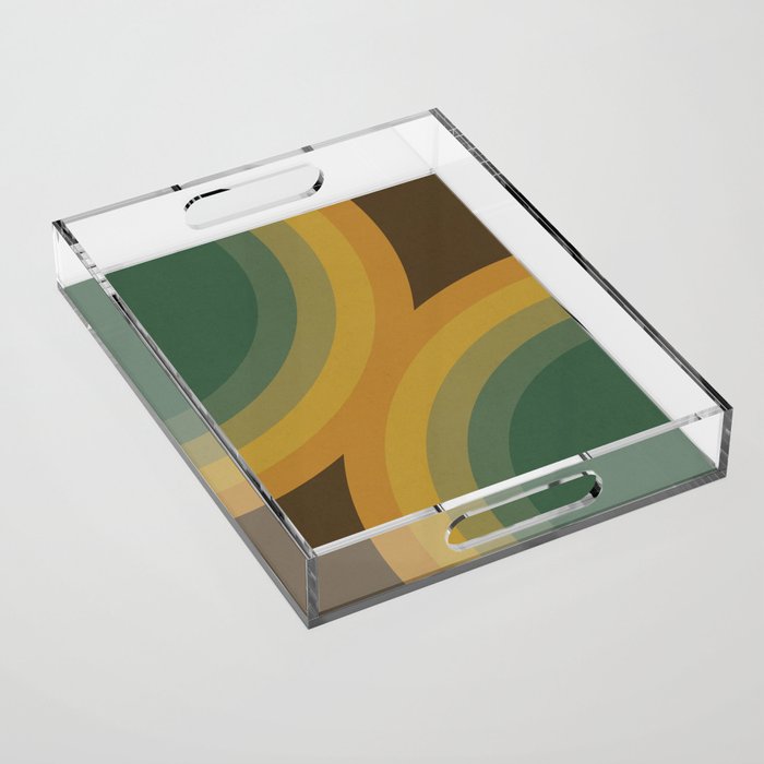 Double Rainbow #2 Acrylic Tray Gallery Image 1