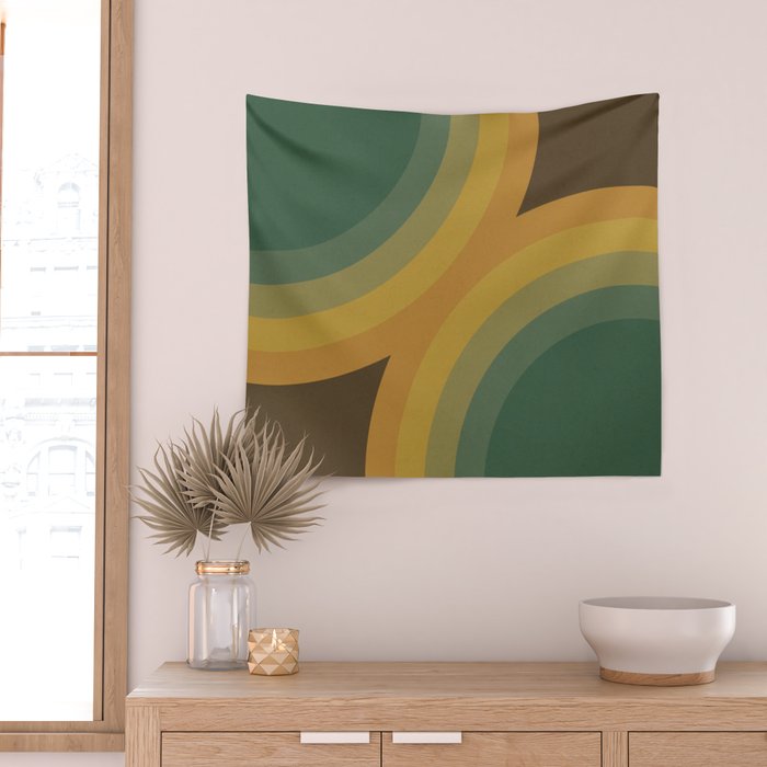 Double Rainbow #2 Wall Tapestry Gallery Image 2