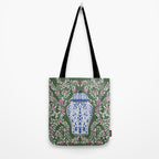 Chinoiserie Blossoms Tote Bag Gallery Image 2