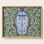 Chinoiserie Blossoms Serving Tray Gallery Image 1
