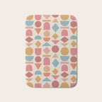 Geo Mod Shapes - Light Bath Mat Gallery Image 1