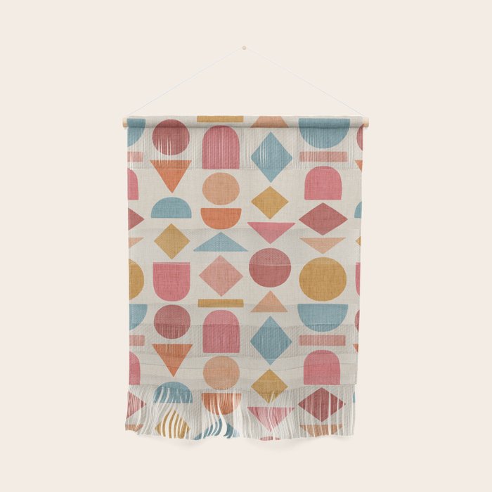 Geo Mod Shapes - Light Wall Hanging Gallery Image 1