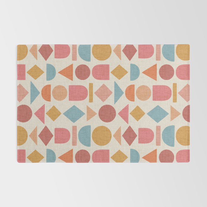 Geo Mod Shapes - Light Rug Gallery Image 2