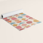 Geo Mod Shapes - Light Yoga Mat Gallery Image 2
