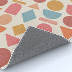 Geo Mod Shapes - Light Rug Gallery Image 4