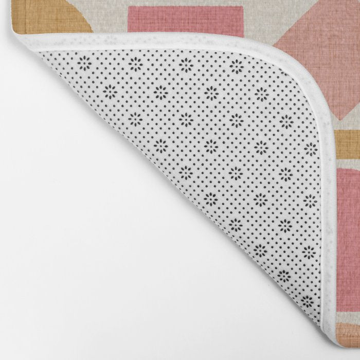 Geo Mod Shapes - Light Bath Mat Gallery Image 2