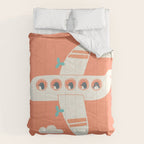 Penguin Airlines Comforter Gallery Image 6