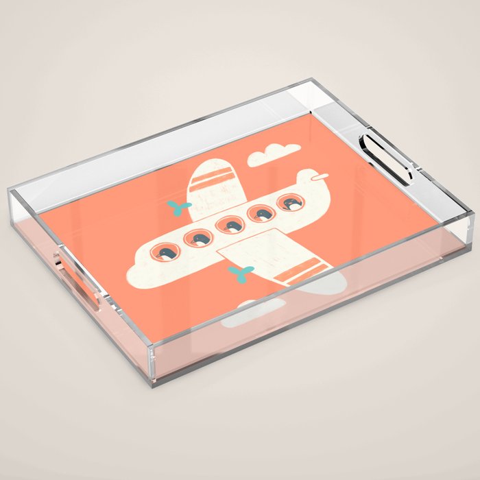 Penguin Airlines Acrylic Tray Gallery Image 1