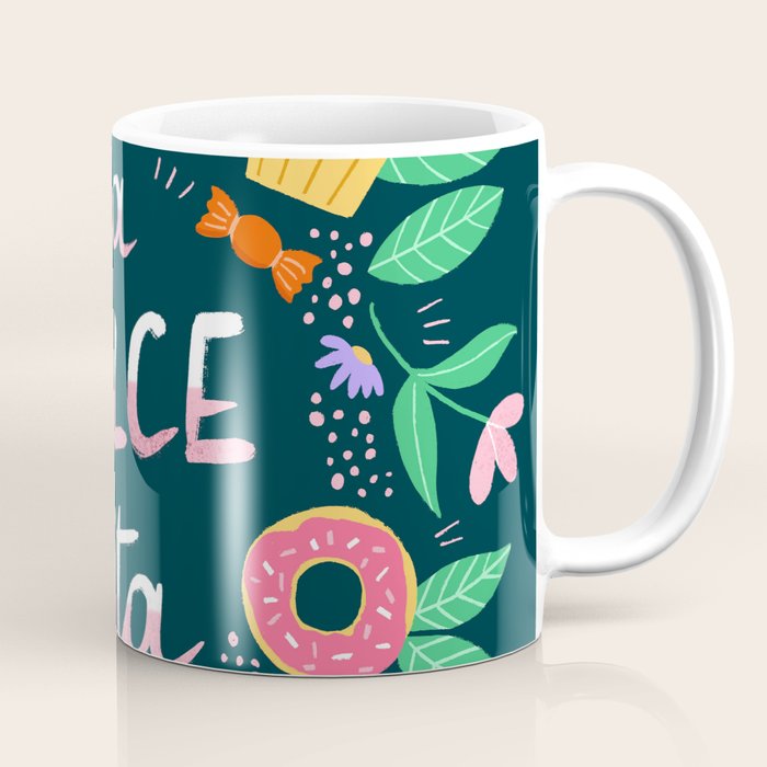 La Dolce Vita hand lettering Coffee Mug Gallery Image 1
