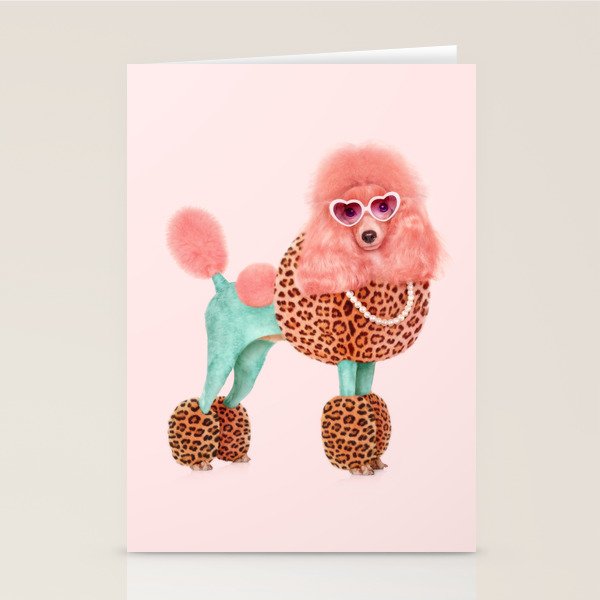 FUNKY POODLE Stationery Card Gallery Image 2