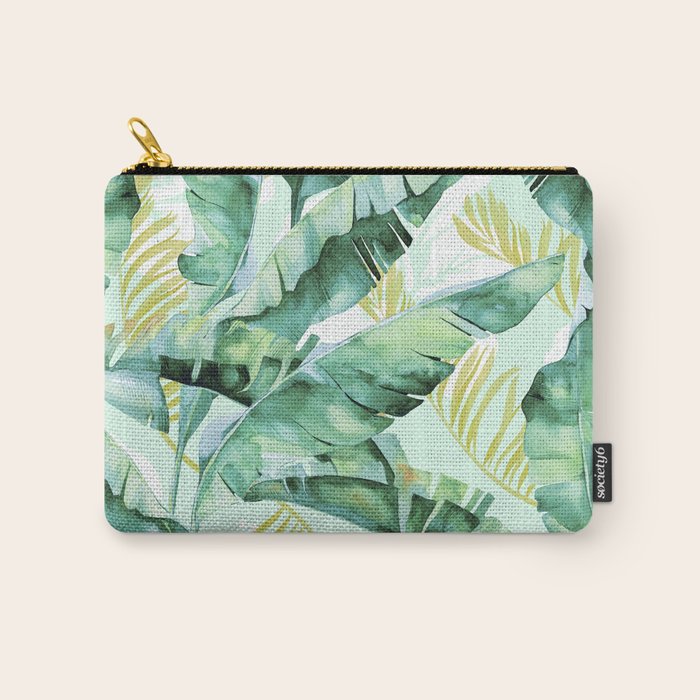 Banana leaf Carry All Pouch Gallery Image 1