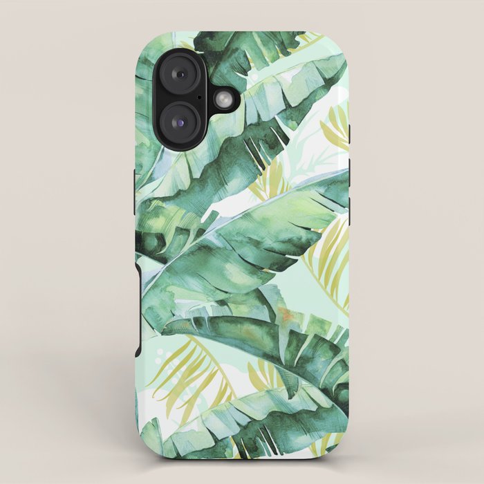 Banana leaf iPhone Case Gallery Image 1
