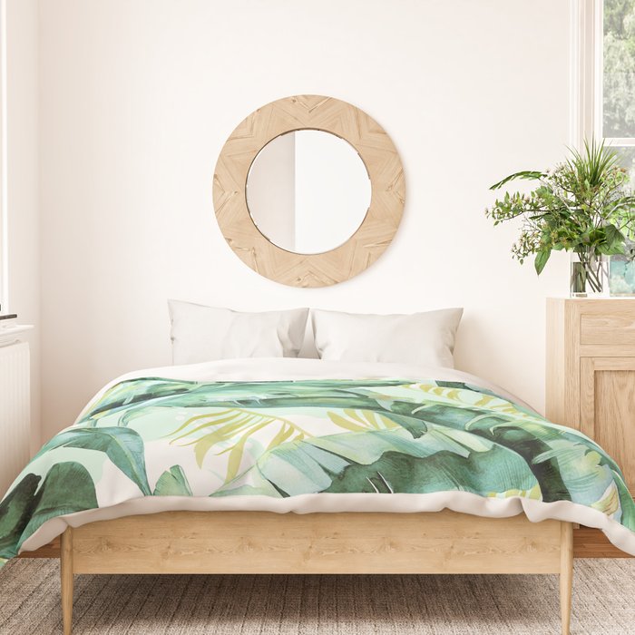 Banana leaf Duvet Cover Gallery Image 3
