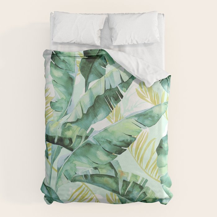 Banana leaf Duvet Cover Gallery Image 1