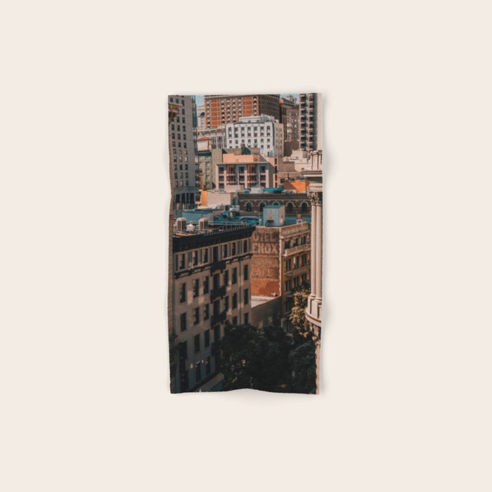 San Francisco architecture Bath Towel Gallery Image 1