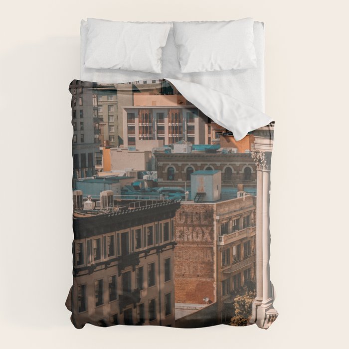 San Francisco architecture Duvet Cover Gallery Image 6