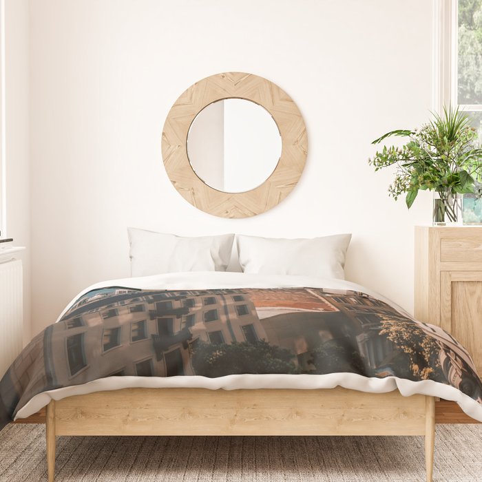 San Francisco architecture Duvet Cover Gallery Image 3
