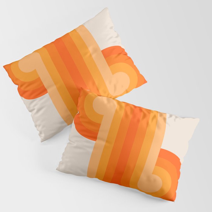 Creamsicle Knots Pillow Sham Gallery Image 3