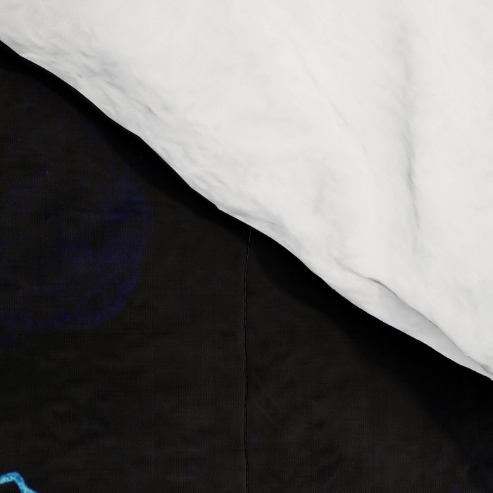 the Great Wave blue Comforter Gallery Image 4