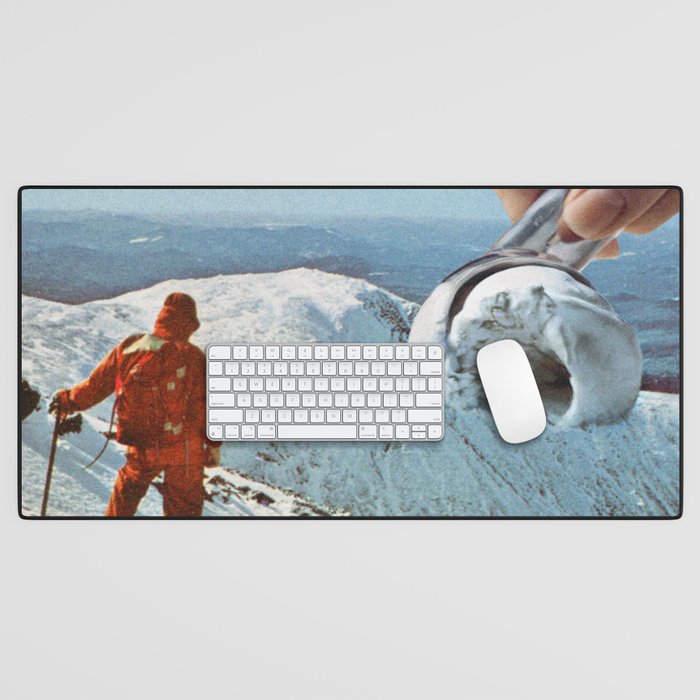 Ice Cream Mountain II - Cookies & Cream Desk Mat Gallery Image 1