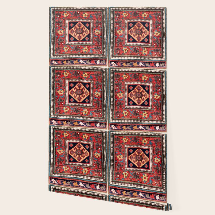 Kurdish Azerbaijan Northwest Persian Bag Face Print Wallpaper Gallery Image 2