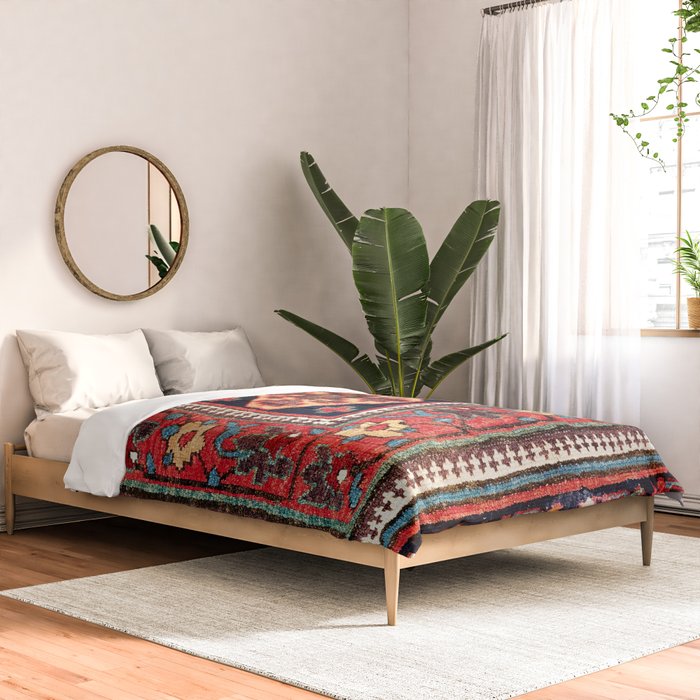 Kurdish Azerbaijan Northwest Persian Bag Face Print Comforter Gallery Image 2