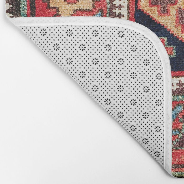 Kurdish Azerbaijan Northwest Persian Bag Face Print Bath Mat Gallery Image 2