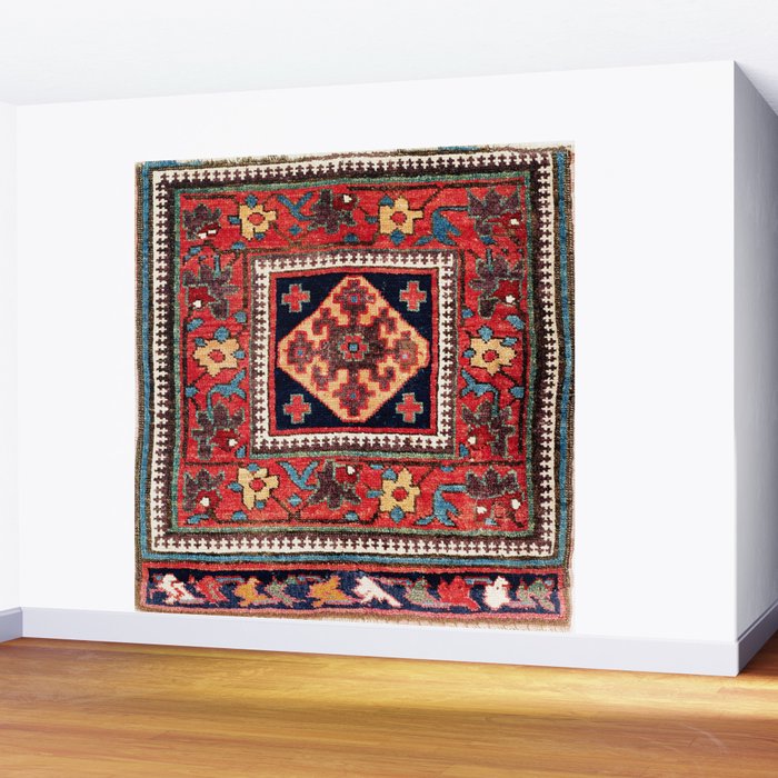 Kurdish Azerbaijan Northwest Persian Bag Face Print Wall Mural Gallery Image 2