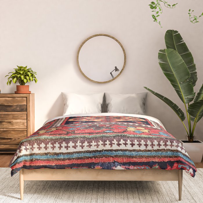 Kurdish Azerbaijan Northwest Persian Bag Face Print Comforter Gallery Image 3