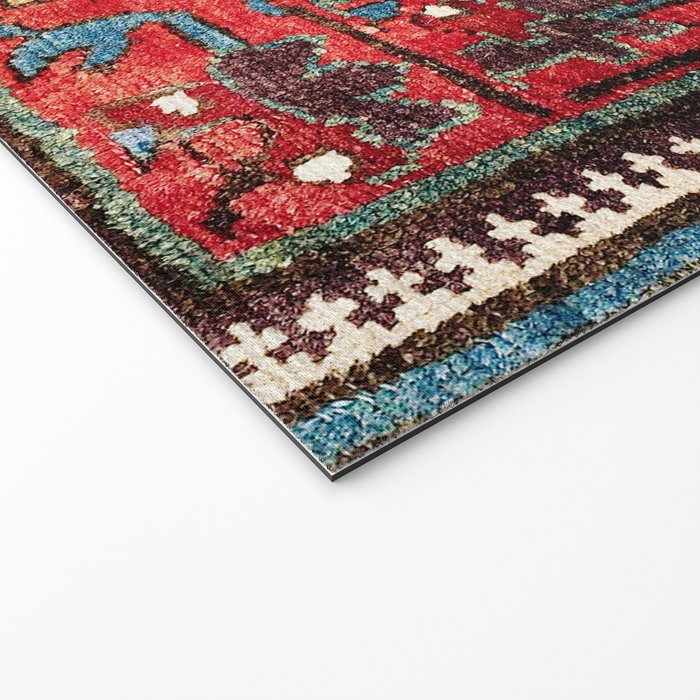 Kurdish Azerbaijan Northwest Persian Bag Face Print Welcome Mat Gallery Image 2