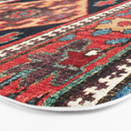 Kurdish Azerbaijan Northwest Persian Bag Face Print Bath Mat Gallery Image 3
