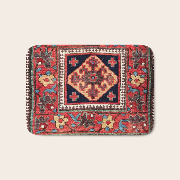 Kurdish Azerbaijan Northwest Persian Bag Face Print Bath Mat Gallery Image 1