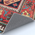 Kurdish Azerbaijan Northwest Persian Bag Face Print Rug Gallery Image 4