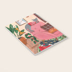 Festive retro Christmas cats modern traditional holiday Notebook Gallery Image 3