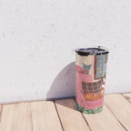 Festive retro Christmas cats modern traditional holiday Travel Mug Gallery Image 4