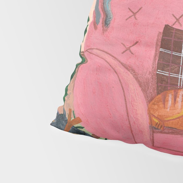 Festive retro Christmas cats modern traditional holiday Pillow Sham Gallery Image 4