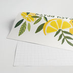 Easy Peasy Lemon Squeezy Citrus - Yellow & Green Palette Wrapping Paper Gallery Image 2