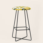 Easy Peasy Lemon Squeezy Citrus - Yellow & Green Palette Stool Gallery Image 1