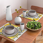 Easy Peasy Lemon Squeezy Citrus - Yellow & Green Palette Placemat Gallery Image 2