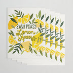 Easy Peasy Lemon Squeezy Citrus - Yellow & Green Palette Wrapping Paper Gallery Image 3