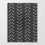 Boho Big Arrows in Black and White Notebook Gallery Image 4