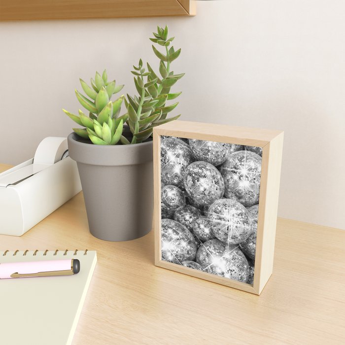 Disco Balls Mini Art Print Gallery Image 2