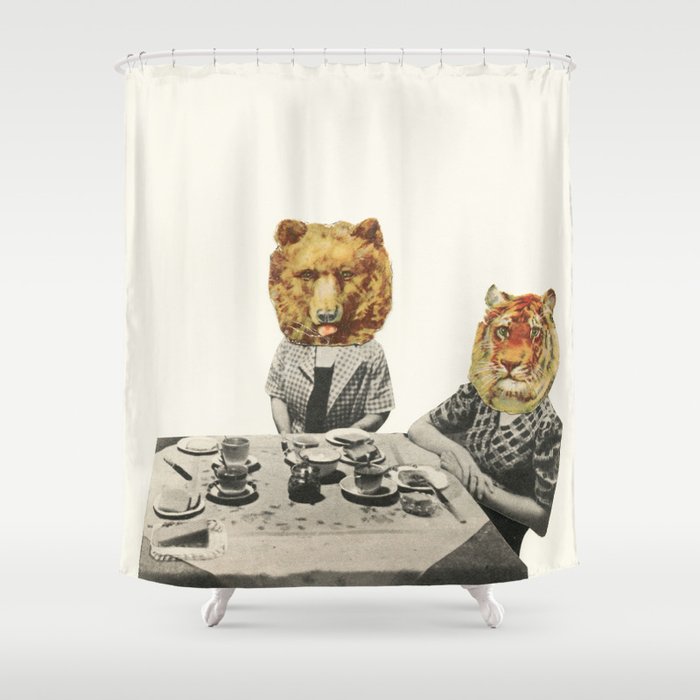 Tea Party Shower Curtain Gallery Image 1