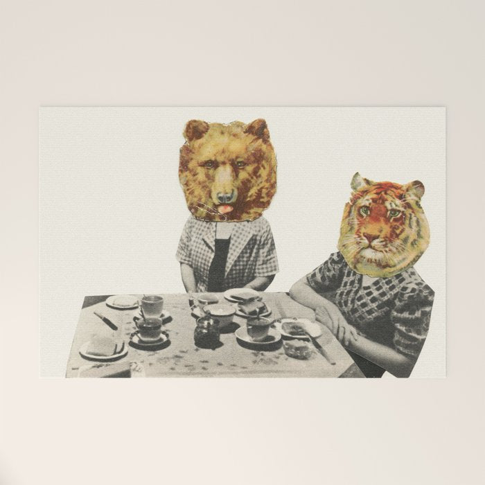 Tea Party Welcome Mat Gallery Image 1