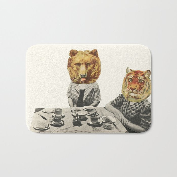 Tea Party Bath Mat Gallery Image 1